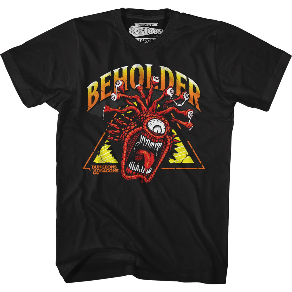 Rockin Beholder Dungeons Dragons Tshirt